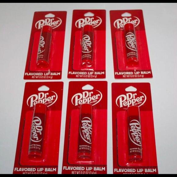 Taste Beauty Dr. Pepper Flavored Lip Balm Pack Of 6 - Picture 1 of 2